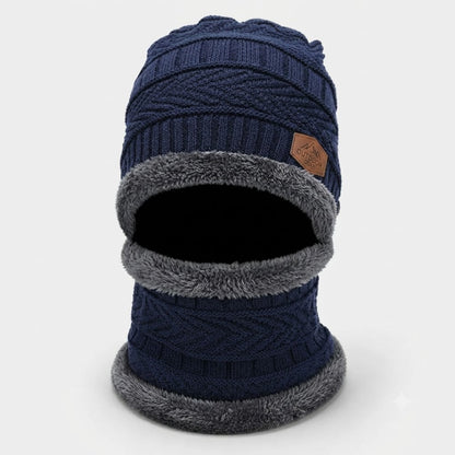 Gorro con Bufanda Práctico y Cálido + Envío Gratis